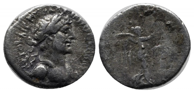 Cappadocia, Caesarea-Eusebia. Hadrian. AD 117-138. AR Hemidrachm (14mm, 1.48g). ...