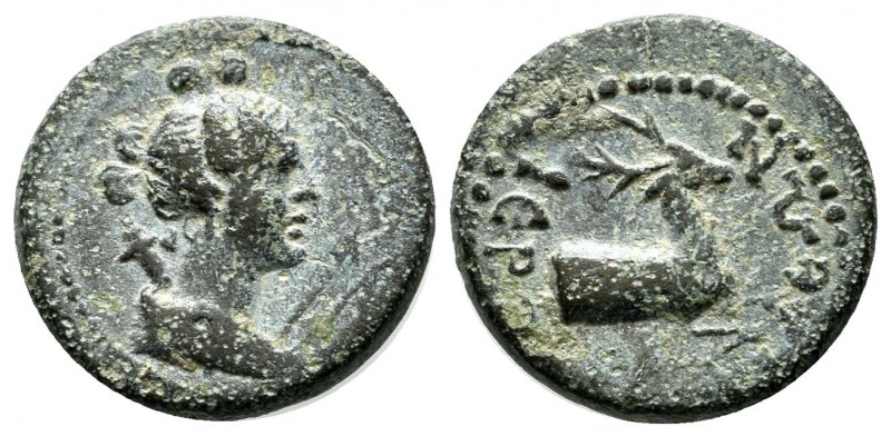 Lydia, Hierocaesarea. Pseudo-autonomous. Time of Trajan-Hadrian (98-138). AE (16...
