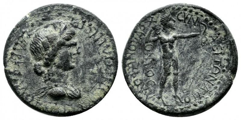 Phrygia, Synaos. Time of Vespasian (69-79). AE (21mm, 4.56g) Epirus Marcellus, p...