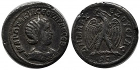 Syria, Seleucis and Pieria, Antioch. Otacilia Severa, Augusta, AD 244-249. Billion Tetradrachm (27mm, 12.66g). Draped bust right, wearing stephane, se...