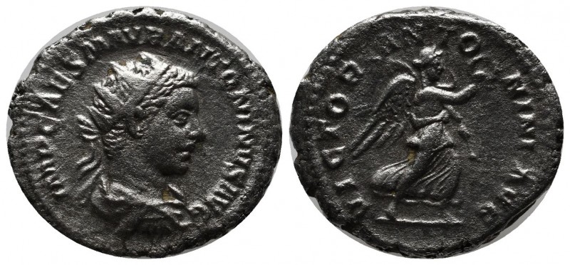 Elagabalus (218-222) AR Antoninianus (21mm, 4.95g). Rome. IMP CAES M AVR ANTONIN...