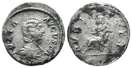 Julia Domna. Augusta, AD.193-217. AR (19mm, 2.04g). Laodicea mint. Struck under Septimius Severus (AD.198-202). IVLIA AVGVSTA. Draped bust right / PVD...