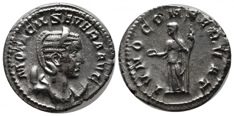 Otacilia Severa, AD 244-249. AR Antoninianus (22mm, 4.00g). Rome. M OTACIL SEVER...