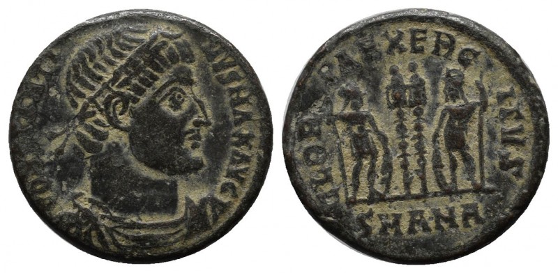 Constantine I (AD 330-335). AE (17mm, 2.51g). Antioch, CONSTANTINVS MAX AVG, ros...
