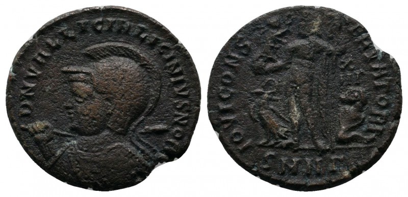 Licinius II, 317-324 AD. AE (18mm-3,78g). Nicomedia. D N VAL LICIN LICINIVS NOB ...