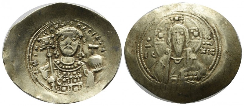 Michael VII Ducas (1071-1078). AV Histamenon Nomisma (29mm, 4.21g). Constantinop...