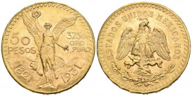 MEXICO. 50 Pesos. (Au. 41,65g/37mm). 1931. (Km#481). EBC.