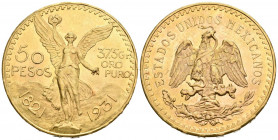 MEXICO. 50 Pesos. (Au. 41,64g/37mm). 1931. (Km#481). EBC.