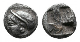 Ionia, Phokaia(?). 5th century BC. AR obol 1,29gr