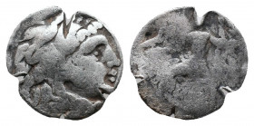 Kings of Macedon. Alexander III "the Great" 336-323 BC AR Drachm 3,09gr