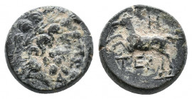 Pisidia. Termessos 100-0 BC. AE 6,15gr