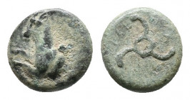 DYNASTS OF LYCIA. Perikles, circa 380-360 BC. AE 1,48gr