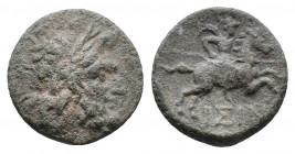 Pisidia, Isinda, 2nd-1st century BC. Æ 3,81gr