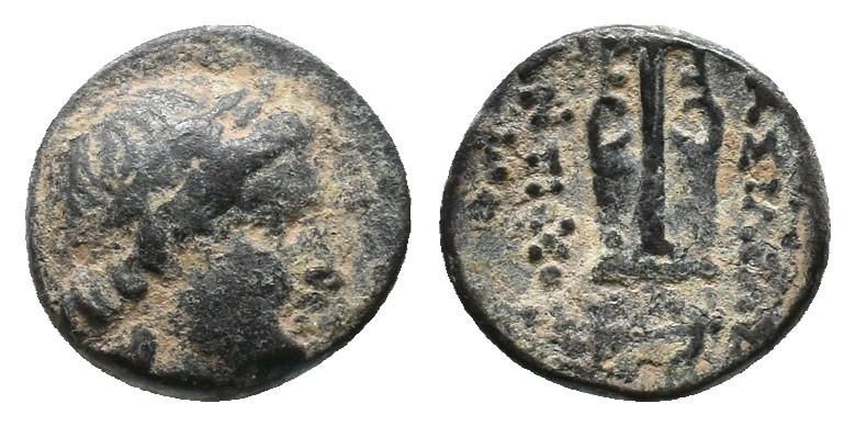 SELEUKID KINGDOM. Antiochos II Theos (261-246 BC). AE 2,01gr