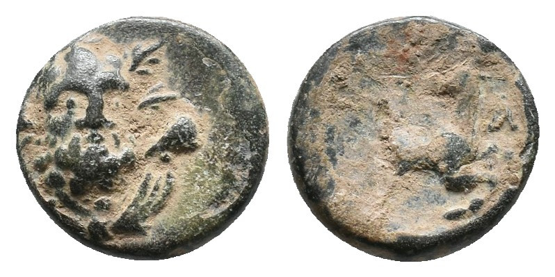 Pisidia, Selge, 2nd-1st centuries BC AE 2,27gr