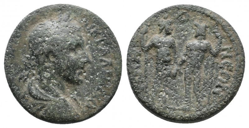 Gallienus, Phrygia. Akmoneia AE 15,12gr. Very rare