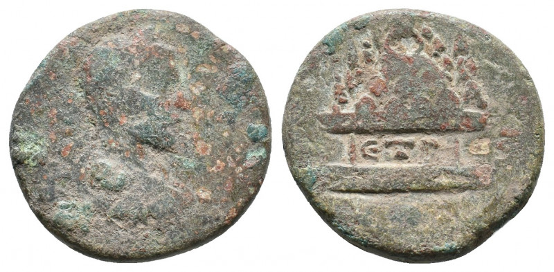 Cappadocia, Caesarea. Elagabalus. A.D. 218-222. AE 10,79gr