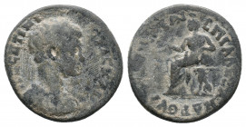 Geta, PHRYGIA, COTIAEUM AE 9,92gr. Π ΣΕΠΤΙΜΙΟΣ ΓΕΤΑΣ ΚΑΙ, draped bust of Geta to r. Rv.: ΕΠΙ ΑΛΕΞΑΝΔΡΟΥ ΑΡ ΚΟΤΙΑΕΩΝ, Kybele sitting on stool holding p...