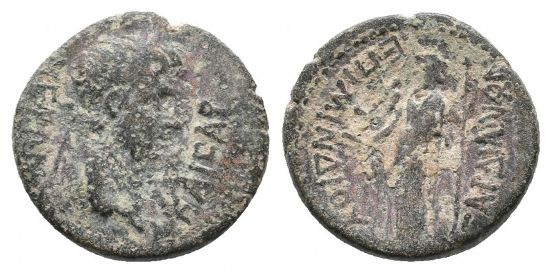 Lydia, Sardes, Nero ca. 65 AD. AE 4,80gr