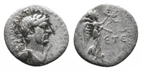 Cappadocia, Caesarea Eusebia Hadrian Ar Hemidrachm 1,29gr