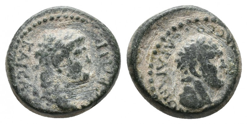 Nero, uncertain coin. AE 2,87gr