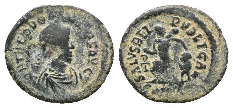 Theodosius II. Follis 0,84gr