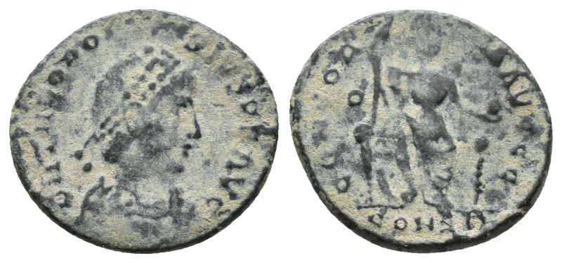 Theodosius, AE follis 2,17gr