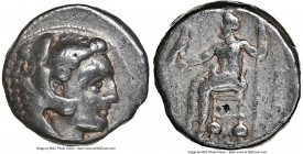 MACEDONIAN KINGDOM. Alexander III the Great (336-323 BC). AR tetradrachm (24mm, 17.03 gm, 11h). NGC VG 4/5 - 3/5. Late lifetime-early posthumous issue...