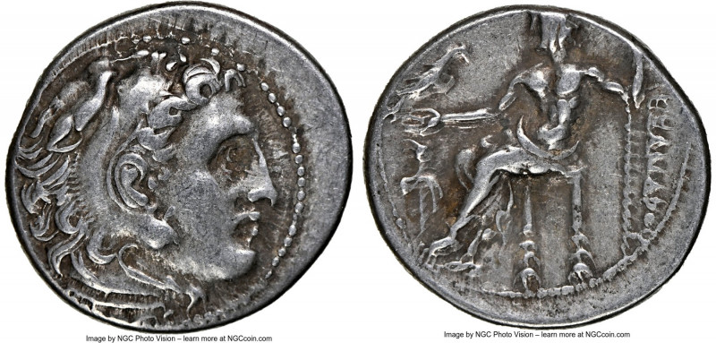 MACEDONIAN KINGDOM. Alexander III the Great (336-323 BC). AR drachm (18mm, 12h)....