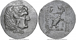 THRACE. Mesambria. Ca. 125-65 BC. AR tetradrachm (34mm, 11h). NGC Choice VF, brushed. Posthumous issue in the name and types of Alexander III the Grea...