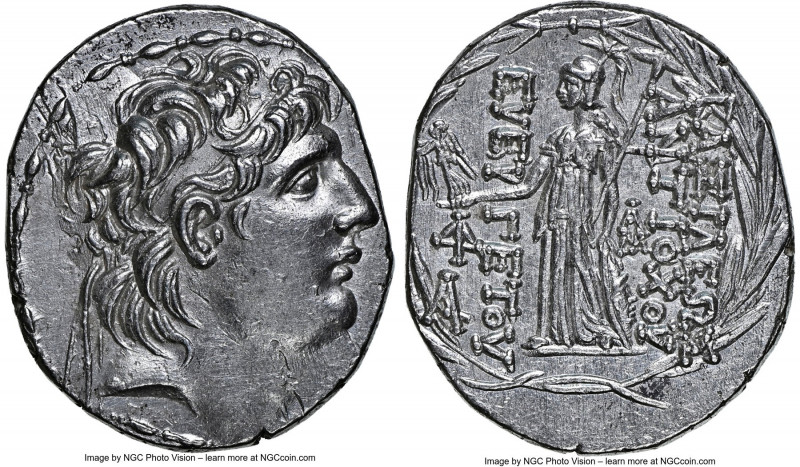 SELEUCID KINGDOM. Antiochus VII Euergetes (Sidetes) (138-129 BC). AR tetradrachm...