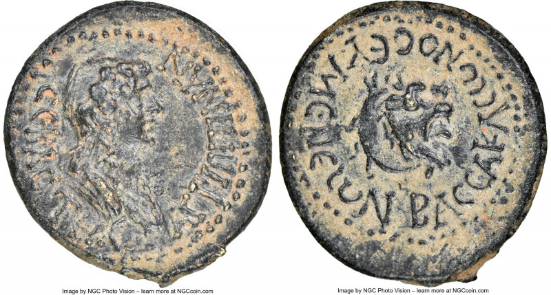 PHRYGIA. Eumenea. Agrippina Junior (AD 50-59). AE (19mm, 1h). NGC XF. ΑΓΡΙΠΠΙΝΑΝ...