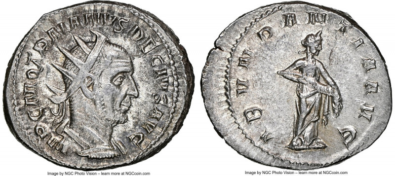 Trajan Decius (AD 249-251). AR heavy-weight specimen antoninianus (23mm, 5.88 gm...