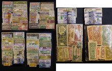 Five Pounds Peppiatt London 1935 A/159 80380 Operation Bernhard VF top right corner missing, 5 - 500 Euro note collectors "SPECIMEN" set, as part of a...