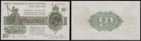 Ten Shillings Warren Fisher T30 issued 1922 series S/58 451945, Pick358, AU

Estimate: GBP 100 - 180