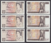 Ten Pounds Somerset 1987 B349 (3) consecutives CU68 737491-493 Unc

Estimate: GBP 40 - 75