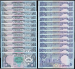 Kuwait 5 Dinars 1968 Pick 14c with clear margins top and bottom signatures S.A Al-Sabah and N.A al-Rodhan, CENTRAL BANK OF KUWAIT reverse top (12) con...