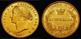 Australia Sovereign 1867 Sydney Branch Mint, Marsh 372, McDonald 114, GVF/NEF with some contact marks and small rim nicks

Estimate: GBP 440 - 480