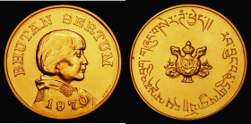 Bhutan Gold Sertum 1970 KM#36 Lustrous UNC, only 3111 minted

Estimate: GBP 340 - 450