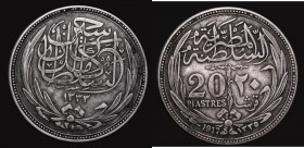 Egypt 20 Piastres 1917 (AH1335) KM#321 Good Fine with grey tone

Estimate: GBP 20 - 40