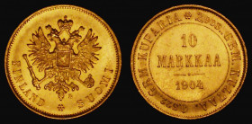Finland 10 Markka Gold 1904L KM#8.2 EF/NEF, Rare

Estimate: GBP 350 - 450