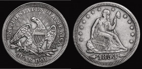 India (2) Quarter Rupee 1905 Calcutta Mint KM#506 in an NGC holder and graded MS63, Two Annas 1908 Calcutta Mint KM#505 in an NGC holder and graded MS...