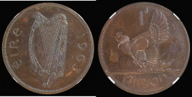 Ireland Penny 1963 Proof S.6643 in an NGC holder and graded PF62 BN

Estimate: GBP 200 - 350