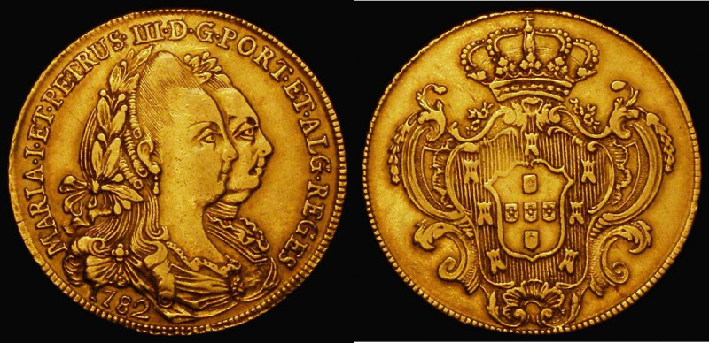 Portugal Four Escudos Gold 1782 KM#281 NVF, a pleasing example

Estimate: GBP ...