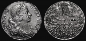 Crown 1663 Petition Electrotype VF about 'as made', in an LCGS holder 

Estimate: GBP 300 - 500