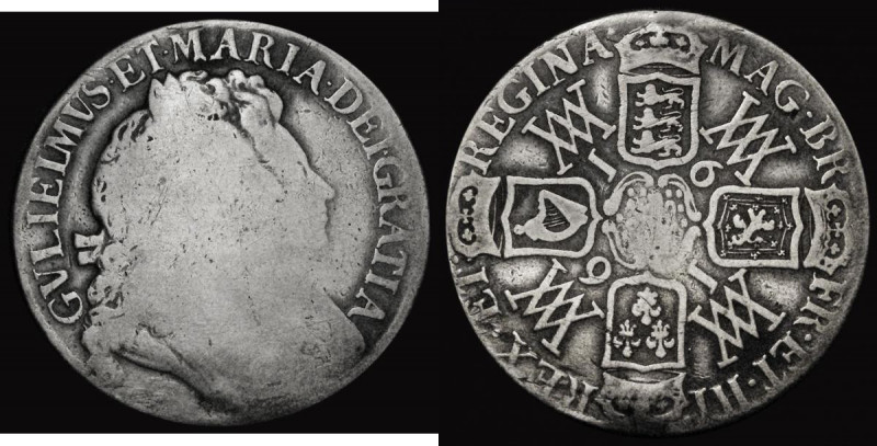 Crown 1691 ESC 82, Bull 820 VG the obverse with some fine scratches

Estimate:...