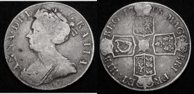 Crown 1708E SEPTIMO ESC 106, Bull 1356 VG/Near Fine the E below the bust struck in two parts, the upright being slanted and to the left

Estimate: G...