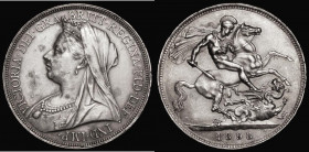 Crown 1898 LXI ESC 314, Bull 2604 GVF/NEF, Davies 523 dies 2D, the obverse with some light surface corrosion in parts, the scarcest date/Regnal date c...