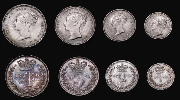 Maundy Set 1838 ESC 2445, Bull 3478 EF to A/UNC 

Estimate: GBP 350 - 400