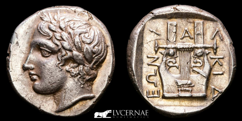 Kingdom of Macedon - Chalkidian League. Silver Tetradrachm (16.80 g., 24 mm.). O...